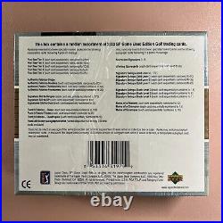 2003 Upper Deck SP Game Used Golf HOBBY BOX Look for Tiger Woods Autos