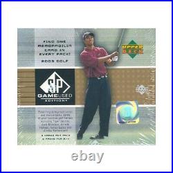 2003 Upper Deck Sp Game Used Golf Hobby 6 Box Sealed Case Tiger Woods Auto 2003 Upper Deck Sp Game Used Golf Hobby 6 Box Sealed Case Tiger Woods Auto