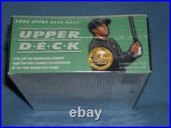 2004 Upper Deck Factory Sealed Retail Golf Box-tiger Woods-hard To Find
