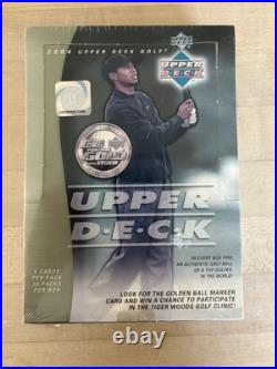 2004 Upper Deck Golf Factory Sealed Hobby Box Scarce
