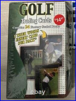 2005 Golf Card Box MJ Holdings Tiger Woods 24 Packs