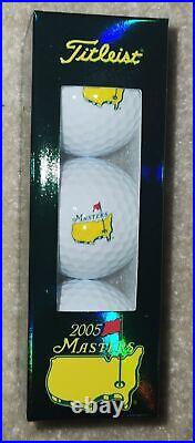 2005 Masters Titleist NXT dozen golf balls (4 sleeves) with box NEW Tiger Augusta