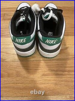 2012 New No Box 8.5 Nike Dunk Low NG Golf Cleats White Court Green 484294-100