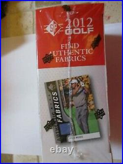 2012 Tiger Woods Upper Deck Sp Golf Trading Cards Factory Sealed Blaster Box