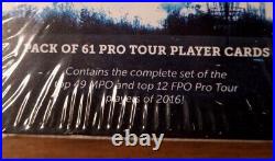 2016 DGPT Disc Golf Trading Card Box Set. 61 Cards. McBeth, Wysocki, Pierce +++