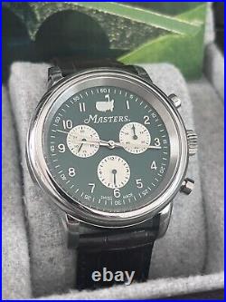 2019 The Masters Golf 40mm Chronograph Watch NEW Box, Papers, & Purchase Receipt