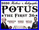 2020 Historic Autographs POTUS First 36 Sealed Hobby Box Free Shipping