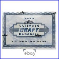 2020 Leaf Ultimate Draft Baseball Hobby Box New Sealed Wander Franco