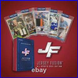 2021 Jersey Fusion All Sports Edition Hobby 10-Pack Box Case FREE SHIPPING