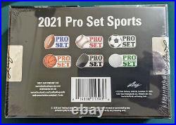 2021 Leaf Pro Set Sports Hobby Box 2 Autographs Factory Sealed MULTI SPORT