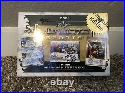 2021 Leaf Ultimate Sports Emerald Edition 3 Cards #/5 or less RARE