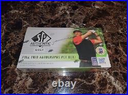 2021 UD SP Authentic Golf Sealed Hobby Box! Tiger Woods Jack Nicklaus Auto