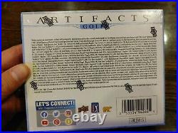 2021 Upper Deck Artifacts Golf Factory Sealed Hobby Box