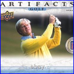 2021 Upper Deck Artifacts Golf Factory Sealed Hobby Box PGA RC SP SSP IN HAND