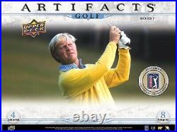 2021 Upper Deck Artifacts Golf Factory Sealed Hobby Box PGA RC SP SSP PREORDER
