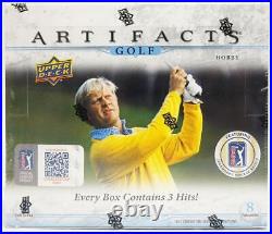 2021 Upper Deck Artifacts Golf Hobby Box