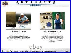 2021 Upper Deck Artifacts Golf Hobby Box