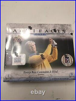 2021 Upper Deck Artifacts Golf Hobby Box Factory Sealed 3 Hits Per