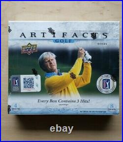 2021 Upper Deck Artifacts Golf Hobby Box Factory Sealed NEW