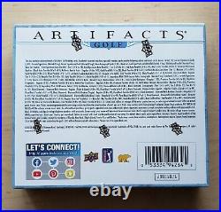 2021 Upper Deck Artifacts Golf TWO Factory Sealed Boxes
