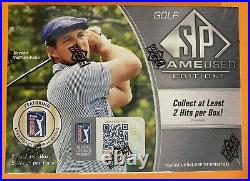 2021 Upper Deck Sp Game Used Edition Golf Factory Sealed Hobby Box