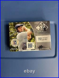 2021 Upper Deck Sp Game Used Edition Golf Factory Sealed Hobby Box