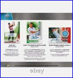 2021 Upper Deck Sp Game Used Golf Hobby 10-box Case New Never Opened