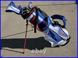 2024 MENS TOP FLITE XL 13 PIECE GOLF SET Open Box Red White And Blue 2024 MENS TOP FLITE XL 13 PIECE GOLF SET Open Box Red White And Blue