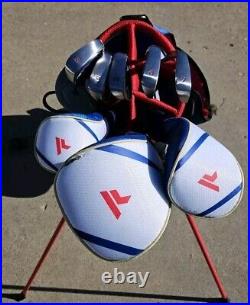 2024 MENS TOP FLITE XL 13 PIECE GOLF SET Open Box Red White And Blue 2024 MENS TOP FLITE XL 13 PIECE GOLF SET Open Box Red White And Blue