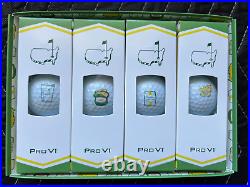 2024 Masters Golf Balls Pro V1 LIMITED EDITION Concessions Logos & Menu Box