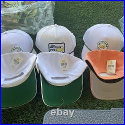 2024 Masters Golf Rope Hats Lot - Pimento Skip It Caddie Azalea Amen Corner