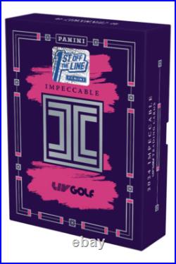2024 Panini Impeccable LIV Golf FOTL Factory Sealed Hobby Box Presale 2024 Panini Impeccable LIV Golf FOTL Factory Sealed Hobby Box Presale