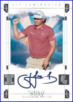 2024 Panini Impeccable LIV Golf FOTL Factory Sealed Hobby Box Presale