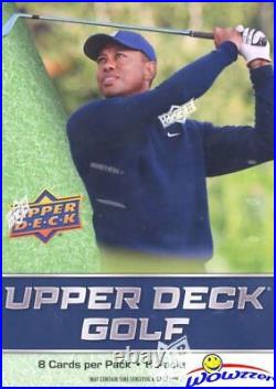 2024 Upper Deck GOLF EXCLUSIVE Factory Sealed 20 Box Blaster CASE-20 YOUNG GUNS
