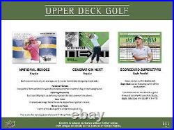 2024 Upper Deck Golf Hobby Box