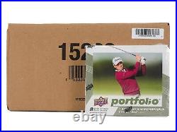 2024 Upper Deck Portfolio Golf Hobby 16-box Case