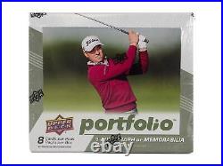 2024 Upper Deck Portfolio Golf Hobby 16-box Case