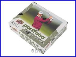 2024 Upper Deck Portfolio Golf Hobby 16-box Case