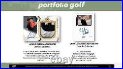 2024 Upper Deck Portfolio Golf Hobby 16-box Case