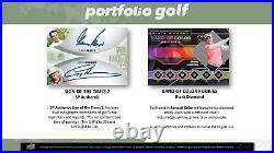 2024 Upper Deck Portfolio Golf Hobby 16-box Case