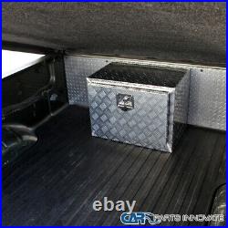 24x 17 Truck Bed Pickup Underbody Aluminum Tool Box Trailer Storage with Lock