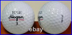 2 Boxes = 24 BALLS NOS Hogan Edge ZLS Wound Golf Balls (100 Compression)