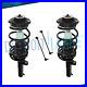 2 Front Struts withCoil Spring & 2 Sway Bar Link Ends for VW Beetle Eos Golf Jetta