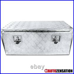 36 Heavy Duty Aluminum Tool Box Truck Storage Trunk Trailer Flat Bed Underbody