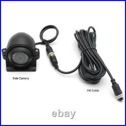 4CH Car DVR Video Recorder Box+ 7Car Monitor CCD Front Rear Camera For Van Bus