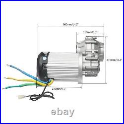 5000RPM 60V 3000W Electric Motor Kit Controller Differential GolfCart Axle Motor 5000RPM 60V 3000W Electric Motor Kit Controller Differential GolfCart Axle Motor
