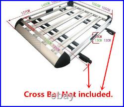 50x38 Car SUV Roof Top Rack Cargo Luggage Bag Box Carrier Basket Fit Cross Bar