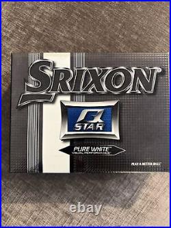 72 Srixon Q Star Pure White Golf Balls new in 6 boxes (12 Per Box)
