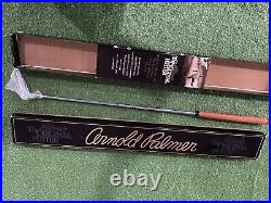 AUTOGRAPHED Brand New ARNOLD PALMER The Palmer Original Putter WITH BOX LH