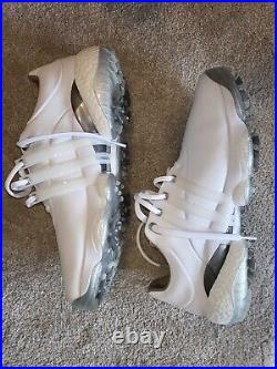 Adidas Tour 360 22 Golf Shoes Boost Spikemore GV7245 White New in Box Men Size